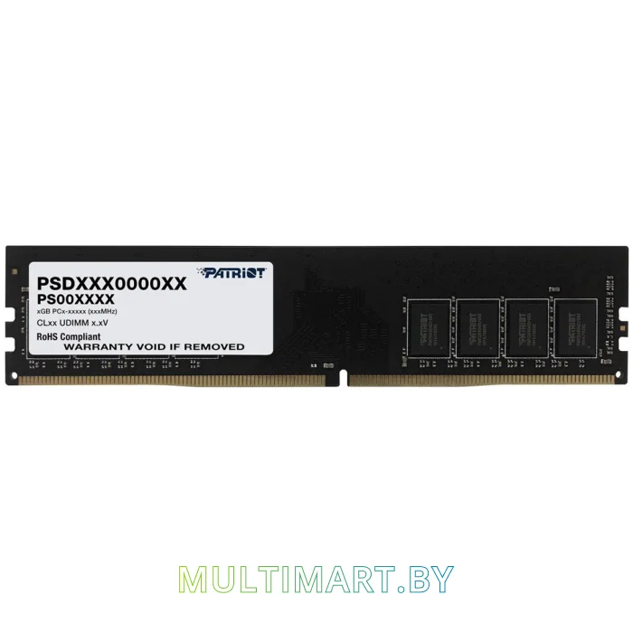 Оперативная память Patriot Signature Line 16GB DDR4 PC4-25600 (PSD416G320081)